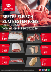 SELGROS Prospekt - Bestes Fleisch
