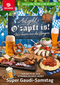 SELGROS Prospekt - Oktoberfest 2026