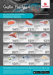 SELGROS Prospekt - Frischfisch - Seite 1