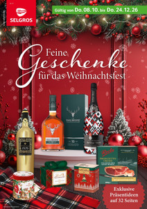 SELGROS Prospekt - Feine Geschenke
