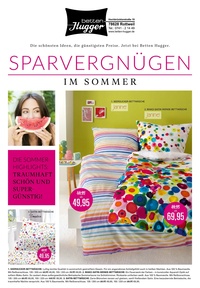 Bettenhaus Hugger Prospekt - Sparvergnügen