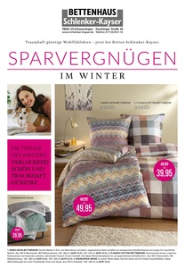 Bettenhaus Schlenker-Kayser Prospekt - Sparvergnügen