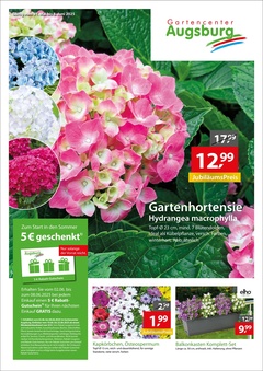 Gartencenter Augsburg Prospekt - Gartencenter Augsburg GmbH & Co. KG