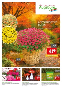 Gartencenter Augsburg Prospekt - Angebote ab 13.09.