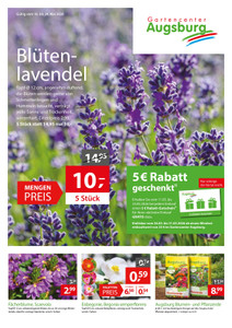 Gartencenter Augsburg Prospekt - Angebote ab 16.05.