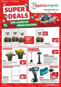 Hagebau Prospekt - Super Deals Wir lassen die Preise Krachen!