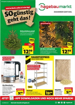 hagebaumarkt Prospekt - Angebote ab 24.10. - Seite 1