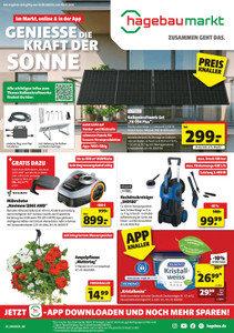 hagebaumarkt Prospekt - Geniesse Die Kraft Der Sonne