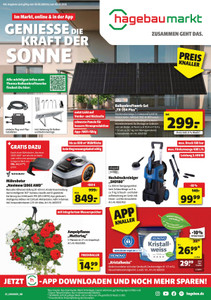 hagebaumarkt Prospekt - Angebote ab 04.05. - Seite 1
