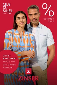 Modehaus Zinser Prospekt - Sommersale