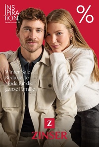 Modehaus Zinser Prospekt - Zinser