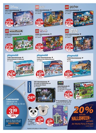 Vorschau des V-Markt Prospekts - Die schönsten Adventskalender für Klein und Groß, Seite 16