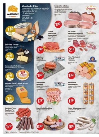 Vorschau des V-Markt Prospekts - Käse, Seite 2