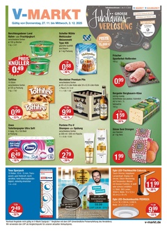 V-Markt Prospekt - Angebote ab 27.11. - Seite 1
