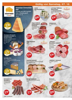 V-Markt Prospekt - Angebote ab 27.12.
