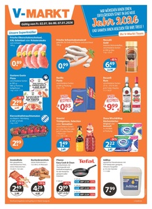 V-Markt Prospekt - Angebote ab 02.01. - Seite 1