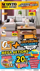 Sconto Möbel Prospekt - Angebote ab 07.09.