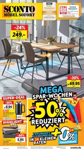 Sconto Möbel Prospekt - Angebote ab 19.10.