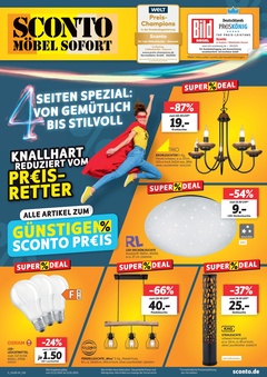 Sconto Möbel Prospekt - Angebote ab 13.12.