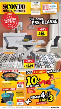 Sconto Möbel Prospekt - Angebote ab 01.02.