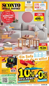 Sconto Möbel Prospekt - Angebote ab 15.03.