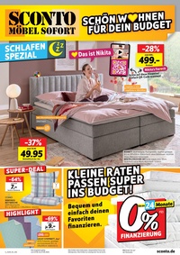 Sconto Möbel Prospekt - Angebote ab 07.06.