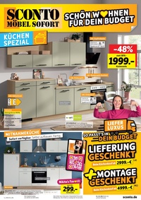 Sconto Möbel Prospekt - Angebote ab 28.06.