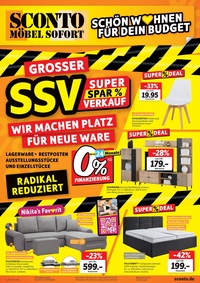Sconto Möbel Prospekt - Angebote ab 19.07.