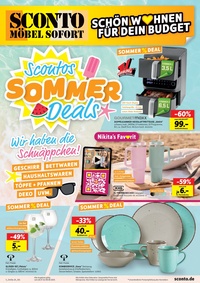 Sconto Möbel Prospekt - Angebote ab 26.07.