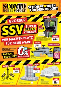 Sconto Möbel Prospekt - Angebote ab 09.08.