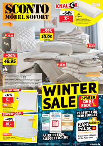 Sconto Möbel Prospekt - Angebote ab 04.02.
