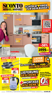 Sconto Möbel Prospekt - Angebote ab 04.02.