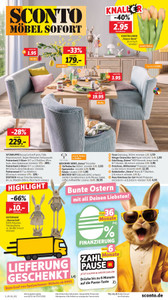 Sconto Möbel Prospekt - Angebote ab 18.03.