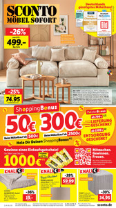 Sconto Möbel Prospekt - Angebote ab 08.04.