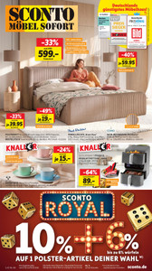 Sconto Möbel Prospekt - Angebote ab 07.05.