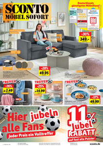Sconto Möbel Prospekt - Angebote ab 10.06.