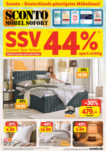Sconto Möbel Prospekt - Angebote ab 15.07.