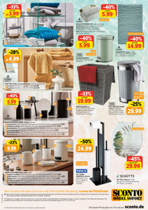 Sconto Möbel Prospekt - Angebote ab 15.07.