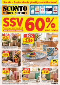 Sconto Möbel Prospekt - Angebote ab 15.07.