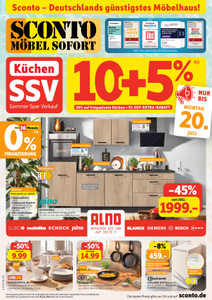 Sconto Möbel Prospekt - Angebote ab 15.07.