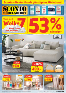 Sconto Möbel Prospekt - Angebote ab 12.08.