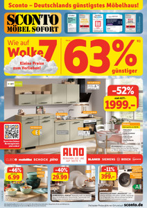 Sconto Möbel Prospekt - Angebote ab 12.08.