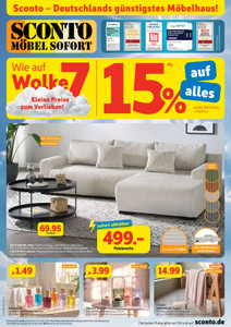 Sconto Möbel Prospekt - Angebote ab 26.08.