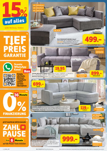 Sconto Möbel Prospekt - Angebote ab 26.08. - Seite 2