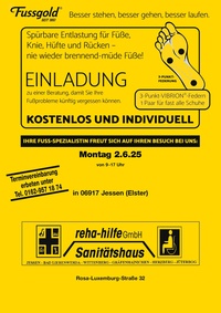 Fussgold Prospekt - Fussgold Jessen