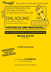 Fussgold Prospekt - Fussgold Tangermünde