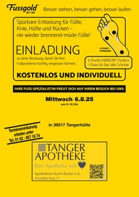 Fussgold Prospekt - Fussgold Tangerhütte