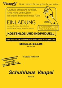 Fussgold Prospekt - Fussgold Hettstedt