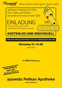 Fussgold Prospekt - Fussgold Osterburg