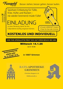 Fussgold Prospekt - Angebote ab 09.01.